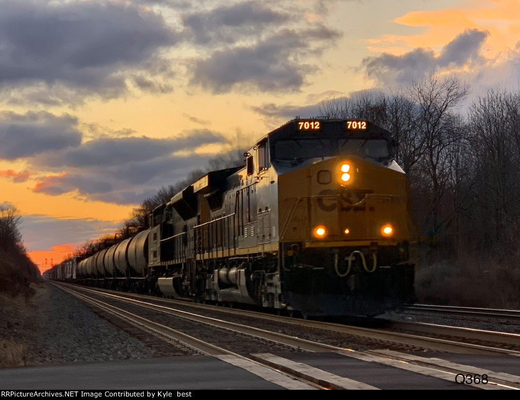 CSX 7012 on Q368